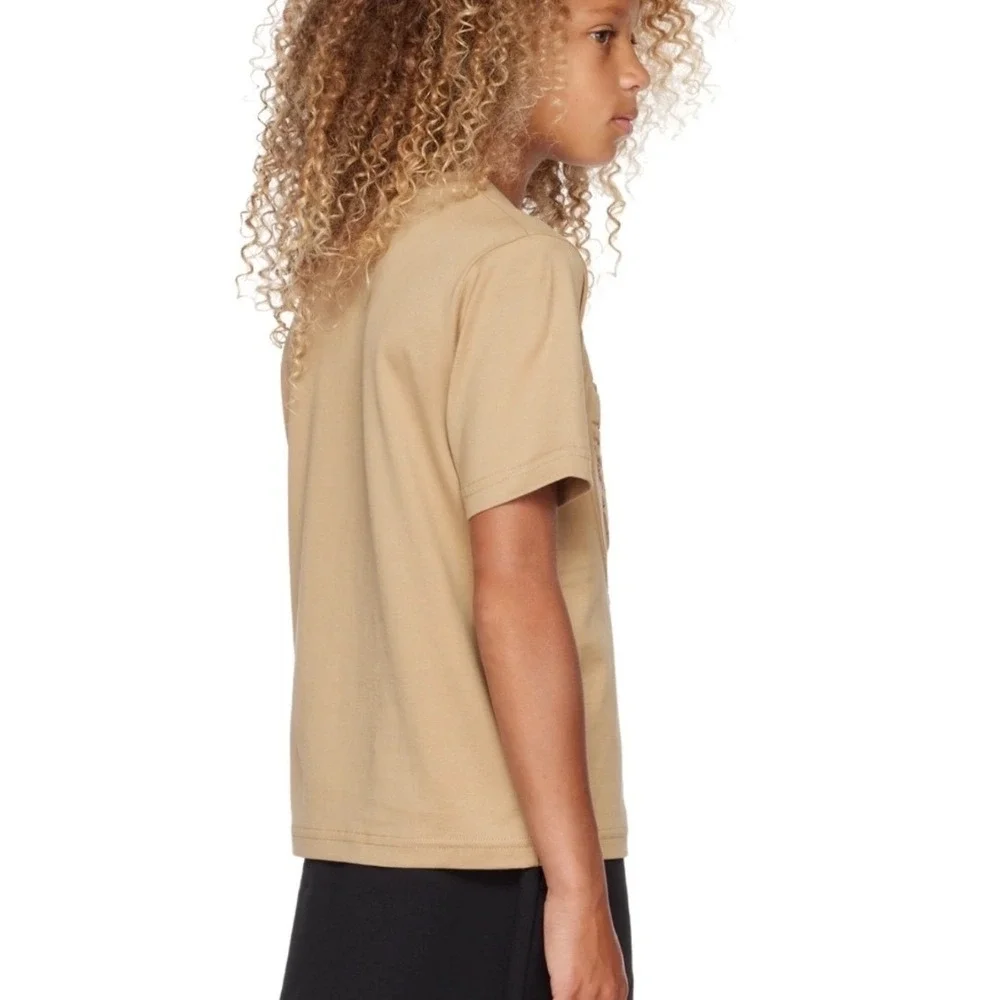 Burberry Boys Thomas Bear Embossed T-Shirt Tan Camel 8Y 128cm